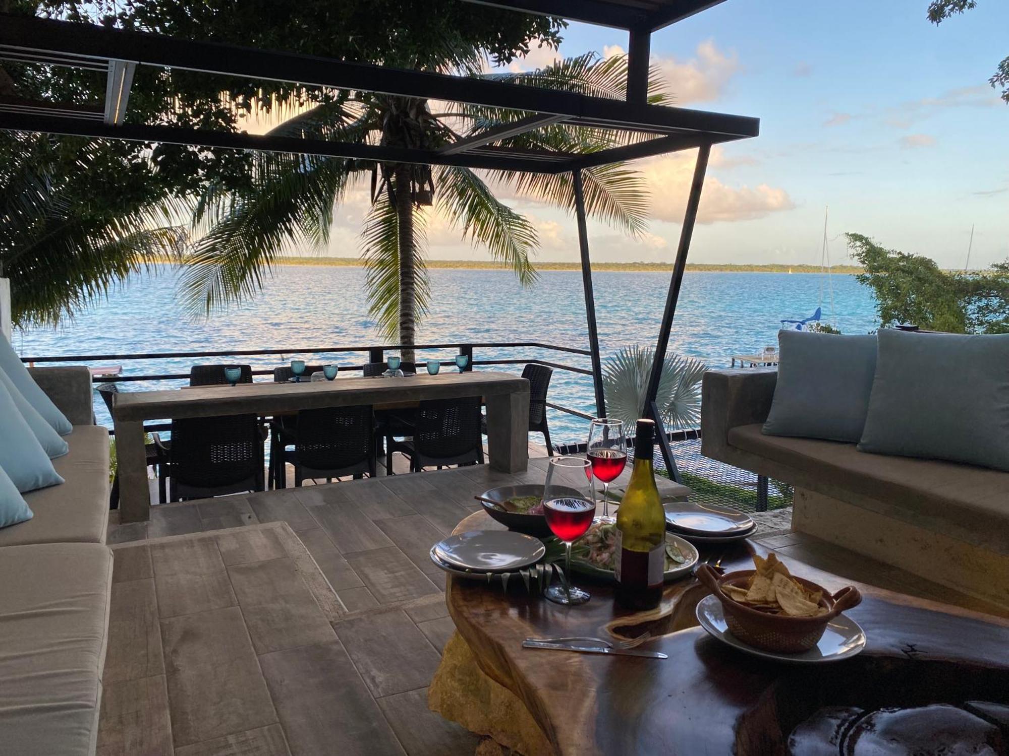 Casa Villa Real- Lagoon Acces And Stunning Views! Бакалар Екстериор снимка
